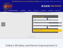 Tablet Screenshot of folkers.com